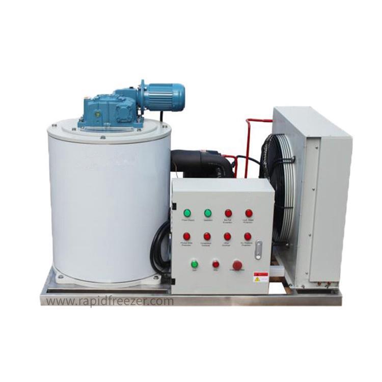 Flake Ice Making Machine For Fish Industry Salt Water/Seawater/Marine